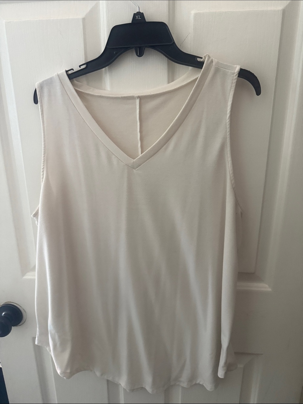 new directions Cream V-Neck Sleeveless Camisole